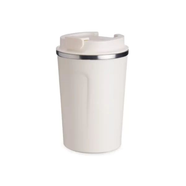 Copo Termico para Café Inox 350ml Branco